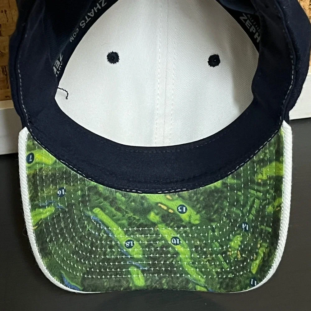 Zephyr Notre Dame Fighting Irish Z-Fit Hat XL Navy White Golf Underbrim Cap